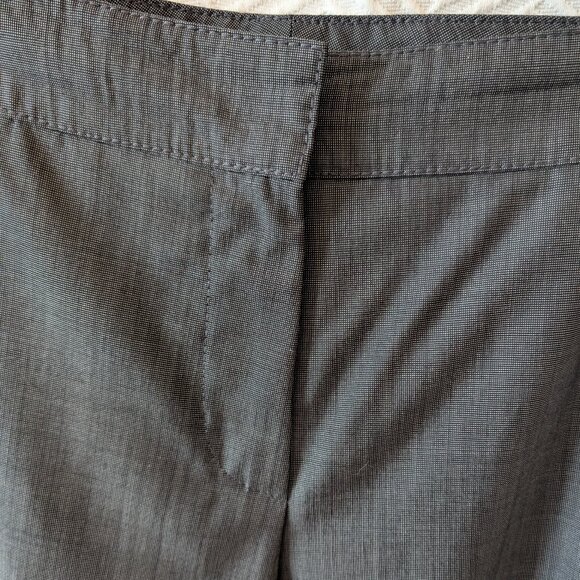 Teenflo (Judith & Charles) Vintage Wool Silk 2 Piece Suit Set Gray Size 12 - Picture 14 of 16